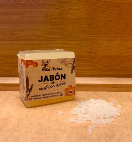 Jabón de miel con arroz (90g)